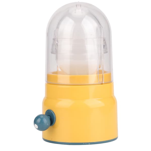 Manuell eggerøre-shaker, gul, eggeplomme- og eggehviteblander, gyllen eggmaker
