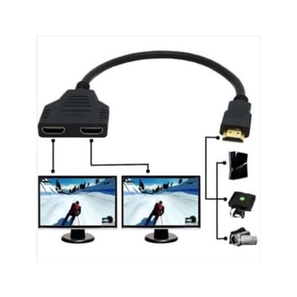 HDMI - Kaksois-HDMI-sovitin