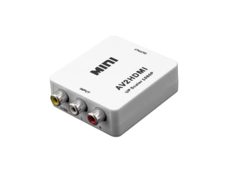 Mini RCA/AV til HDMI 1080p Konverter