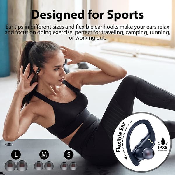 Korvakoukku True Wireless Bluetooth-kuulokkeet melunvaimennuksella