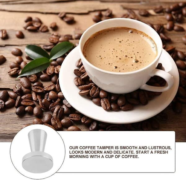 Kaffepress i rostfritt stål, 2 delar, platt bas, 40 mm diameter, Aquaforge