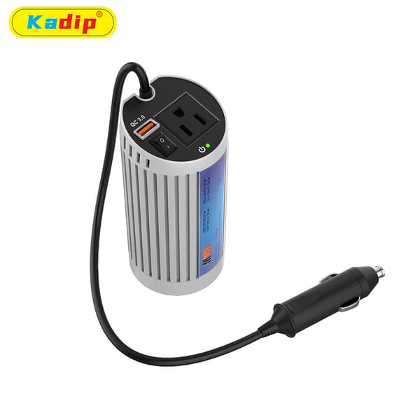 150W Bilstrømomformer, 12V til 220V Strømkonverter 110V KDP-150W