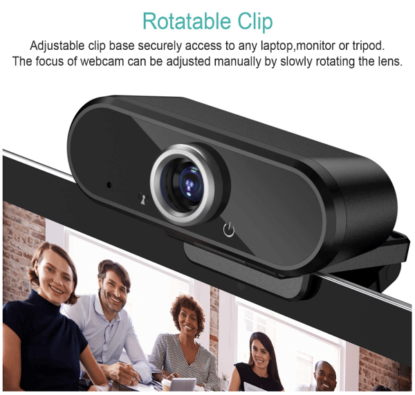 HD Webcam til møder og videoopkald