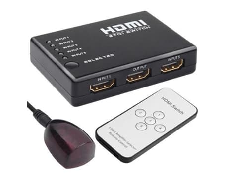 HDMI Switch 5x Ingång 1x Utgång