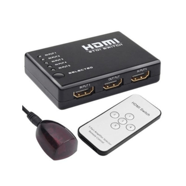 HDMI Switch 5x Input 1x Output