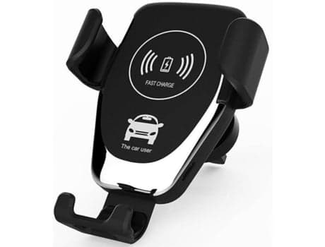 Q12-Sort Magnetisk Smartphoneholder til Bil