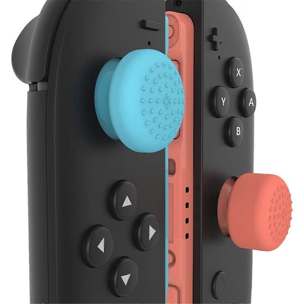 For Switch2 Split Beskyttende Etui Anti-Slip Silikone Tommelfingergreb Hætter til Switch 2 Forbedrede Joystick Covers