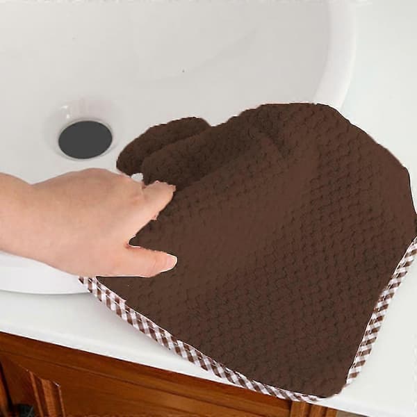 Håndklær til badet, absorberende mikrofiber for håndtørking coffee