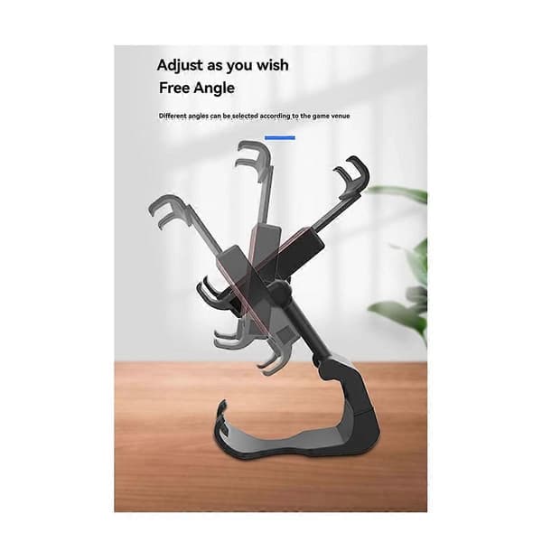 Justerbart Clip Mount Hållare Switch / Lite Roterbar Gamepad Clamp Stent Black