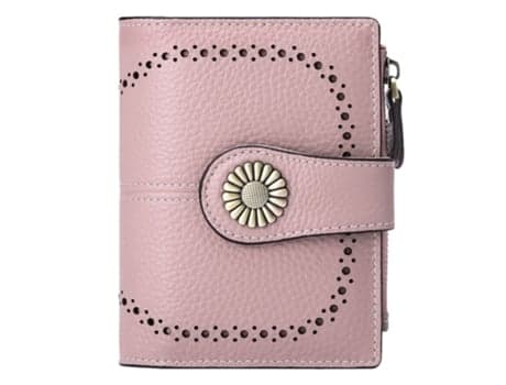 TRUYUETY Dame Folio Lommebok, Rosa Hud
