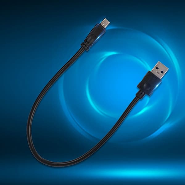 PCI-E 1X forlængerkabel ledning Riser Card Power USB Extender 30cm Sort