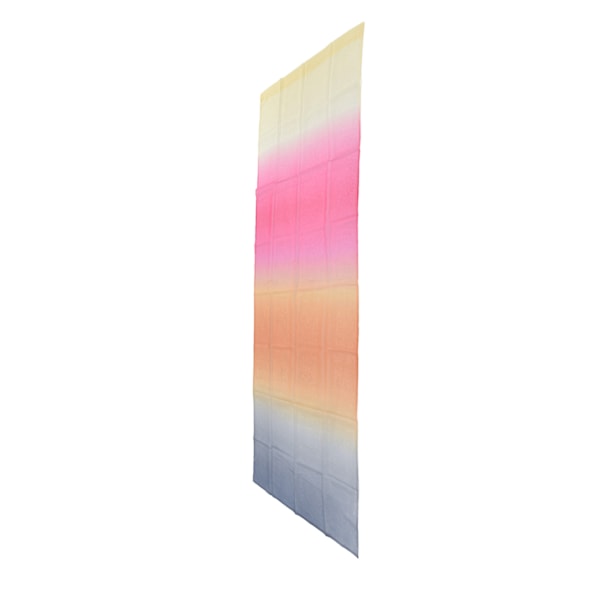 1x2,7m Gradient Fönstergardin Voile Draperier Moderna Tulle Gardiner för Sovrum LekrumNedre Grå