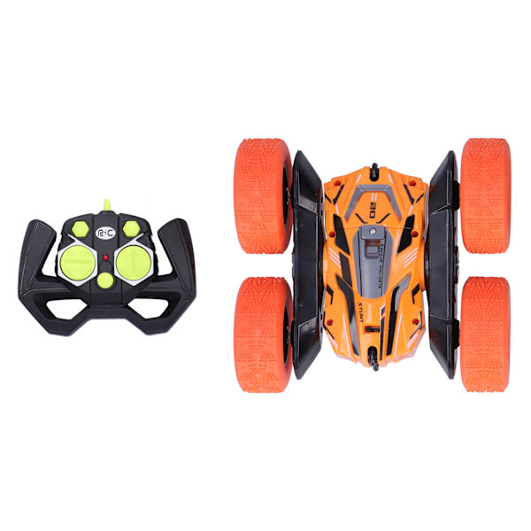 2.4G Kaksisuuntainen Kaukosäädöllä Ohjattava Drift-auto 360 Asteen Kiertävä RC Stunt-auto Leikkiä Varten Lapselle - Oranssi