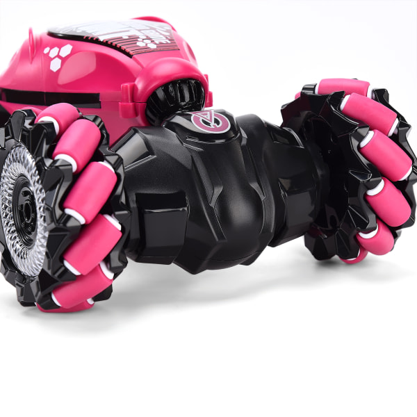 RC Stunt Car Sensing 360° Rotation 2 Modes Farverig Lys Fjernbetjening Stunt Car