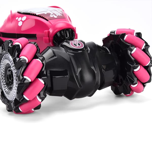RC Stuntbil Sensing 360° Rotasjon 2 Moduser Fargerikt Lys Fjernkontroll Stuntbil