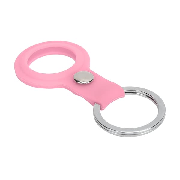 Anti Lost Silikon Nyckelring Locator Skyddsfodral för iOS Rosa