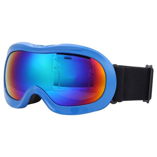 Børn Ski Snowboard Goggles Dobbeltlags linser AntiFog UV beskyttelse Snow Goggles (blå)