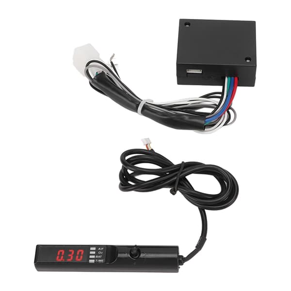 Auto Turbo Timer 12V Flameout Fördröjning Motorstart Timer LED Digital Display Bil Rött Ljus