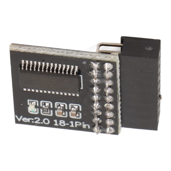 TPM 2.0-modul LPC-interface Stabil Høj sikkerhed Holdbart materiale 18-pin LPC-modul til Asrock bundkort