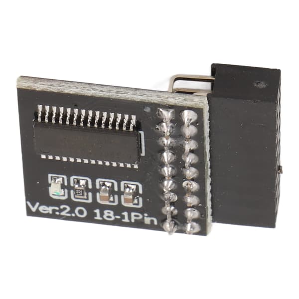 TPM 2.0 Modul LPC Interface Stabil Høj Sikkerhed Holdbart Materiale 18Pin LPC Modul til Asrock Bundkort