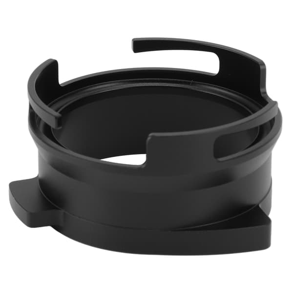 54 mm kaffeportafilter doseringstragt aluminiumslegering roterbar doseringstragt kaffemaskinetilbehør sort