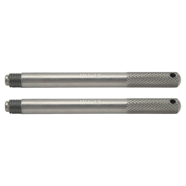 2 st Hjuljusteringsnålar Hjulhängare Stiftset Fälg Stift Guide Verktyg för Bil Däckreparation M14 X 1.5