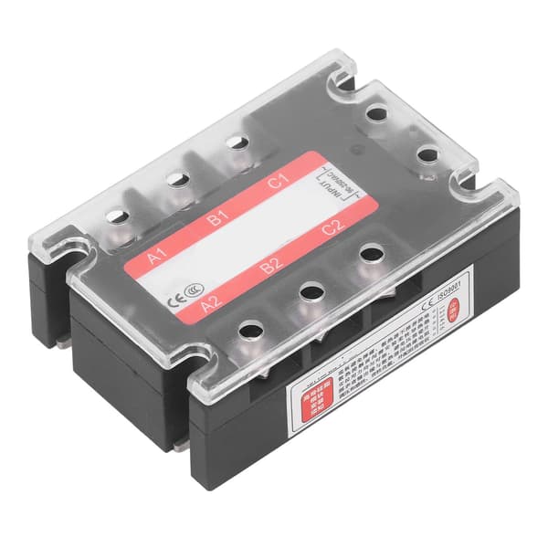 3-faset SSR-regulator solid state-relæ til industrielle systemer 25A AC til AC 480V til CNC-værktøjsmaskiner og pakkemaskiner