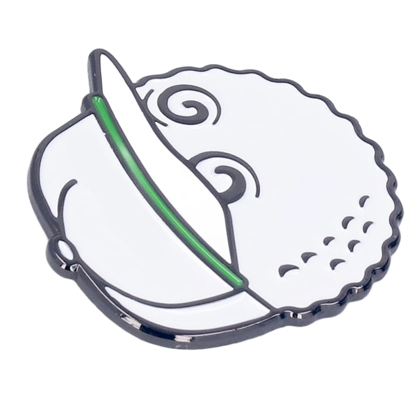 Golfhatteclips Zinklegeringsmagnet Golfhatteclips Aftagelig golfboldmarkør til golfbaneklub hvid