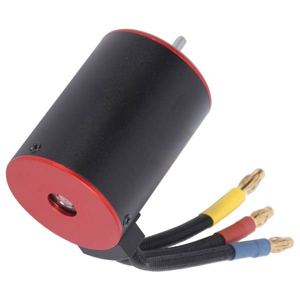 RC 3650 2300KV 4-polet vandtæt børsteløs motor med 4 mm bananstik til 1/10 RC bil opgraderingsdele