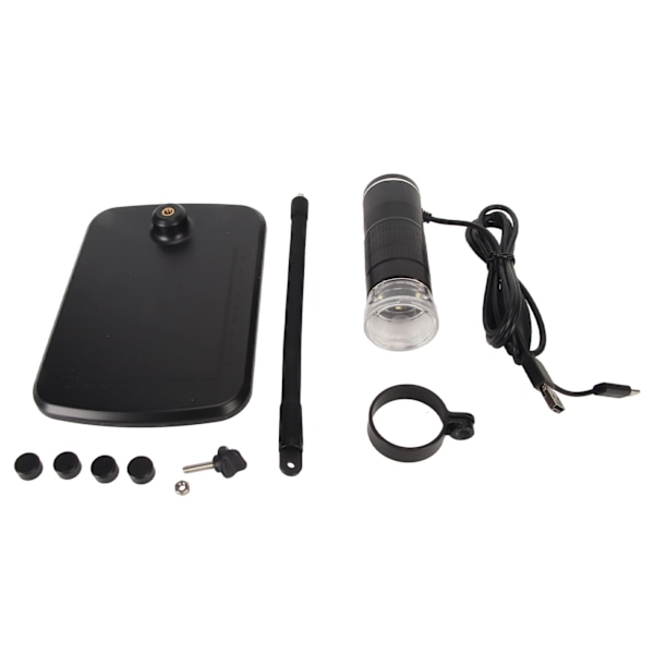3-i-1 USB Digital Mikroskop med Stativ 50 til 1000X 640x480 Håndholdt USB HD Inspeksjonskamera for Android for Windows