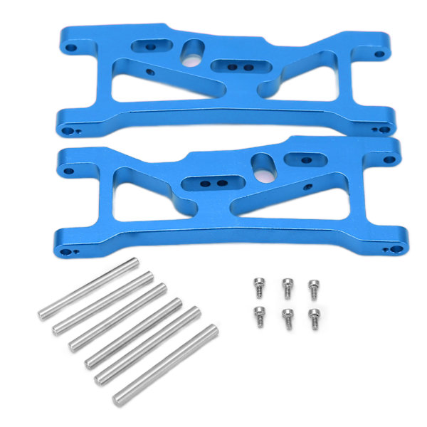 2 ST RC Främre Fjädringsarm Aluminiumlegering RC Främre Svingarmar för LOSI 22S SCT 1/10 Bakhjulsdriven RC Bil Blå