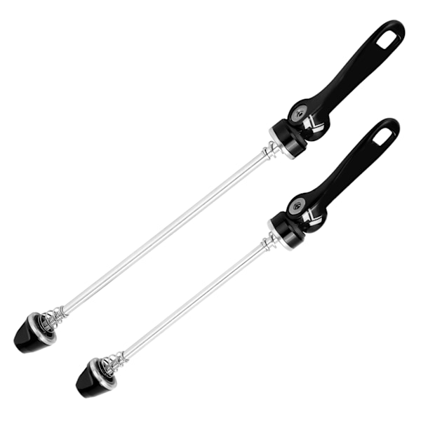 Bolany Cykelnav Snabbkoppling Spettspak Aluminiumlegering 100mm Fram 135mm Bakre Delar Svart
