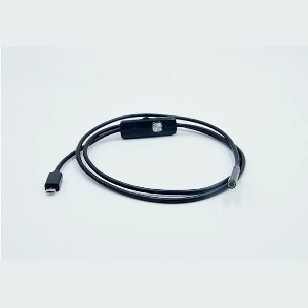 7 mm HD-telefonendoskop med fleksibel ledning, let, multifunktionel, vandtæt USB-endoskop 1 m/3,3 fod
