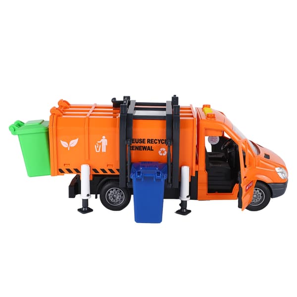 Søppelbilmodell, Sanitærbil, Die-Cast Modellbil Leke for Barn