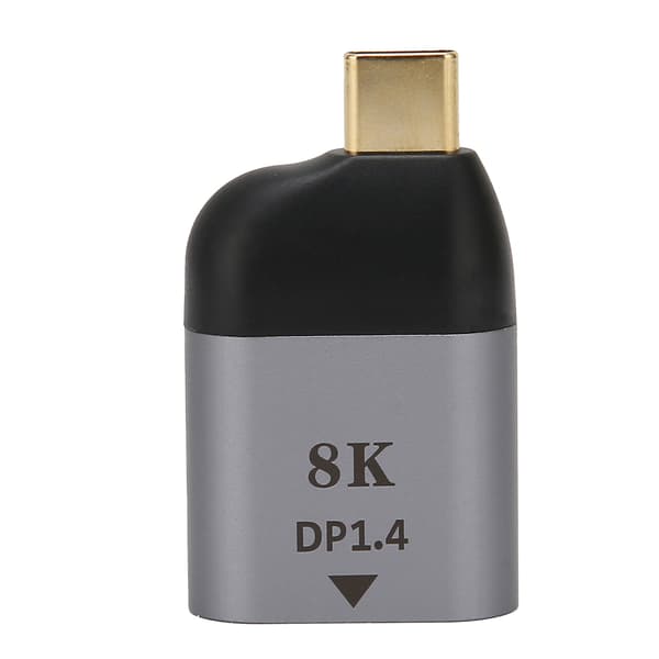 Mini Metall Typ C Hane till DP Adapter Kompatibel Windows Android OS X