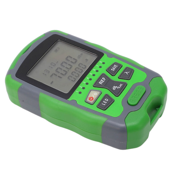 Optisk fiber effektmåler ‑70~+10dbm digital display optisk kabeltester testverktøy