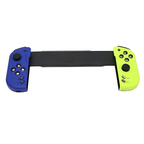 Langaton Pelikonsoli Monitoiminen 6 Akselin Kehon Tuntemus Turbo Toiminto Bluetooth Pelikonsoli Switch Joyconille Sininen Keltainen
