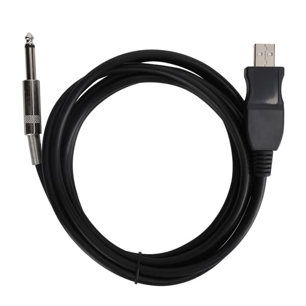 Gitar USB-kabel 3 meter Datamaskinforbindelse Elektrisk gitar Bass