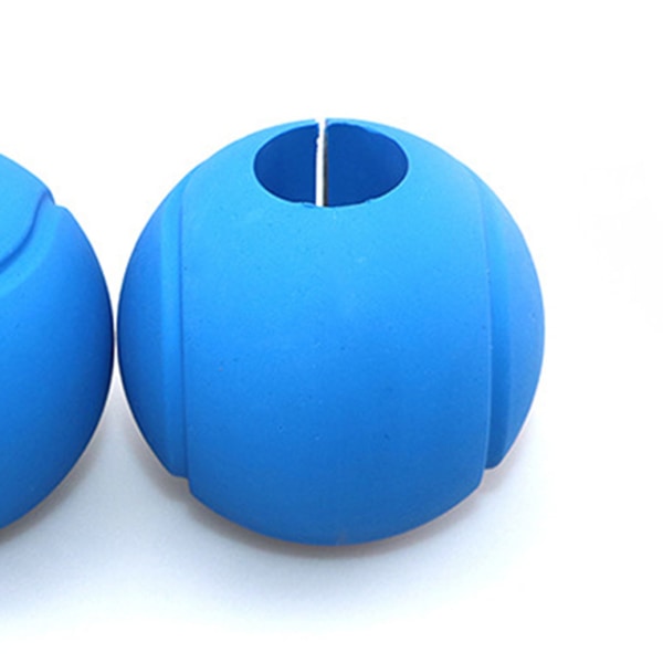 2 stk håndvægte Tykke silikone vægtstangsgreb vægtstanggreb til 25 mm 28 mm 30 mm vægtstænger og håndvægte Blå