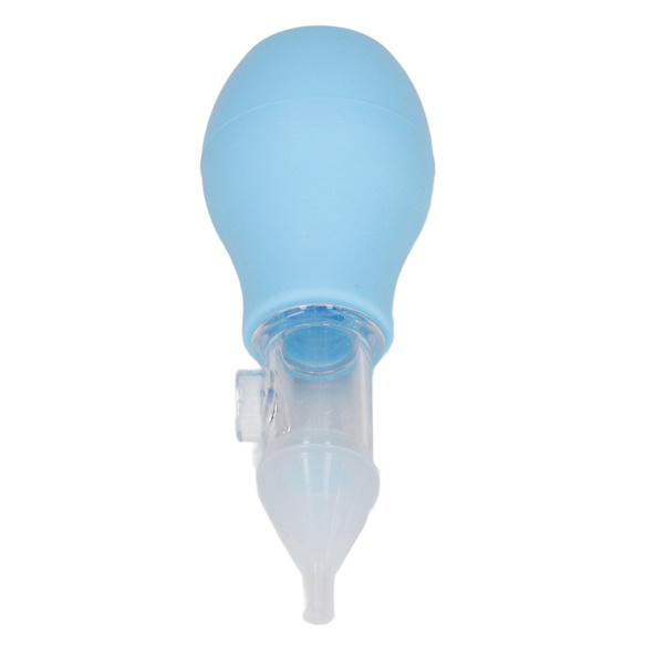 Baby Nasal Aspirator Easy Squeeze Silicone Soft Tube Reusable Nose Sucker för Spädbarn Nyfödda