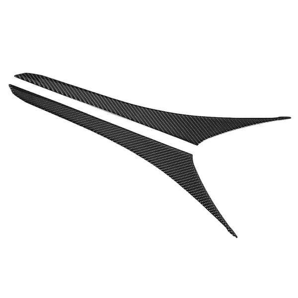 2 stk. Lexus Bil Interiør Karbonfiber Senterkonsoll Side Trim Stripe