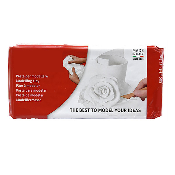 Air Hardening Modeling Clay White Artistic Air Dry Clay til Sculpting Coating til voksne børn