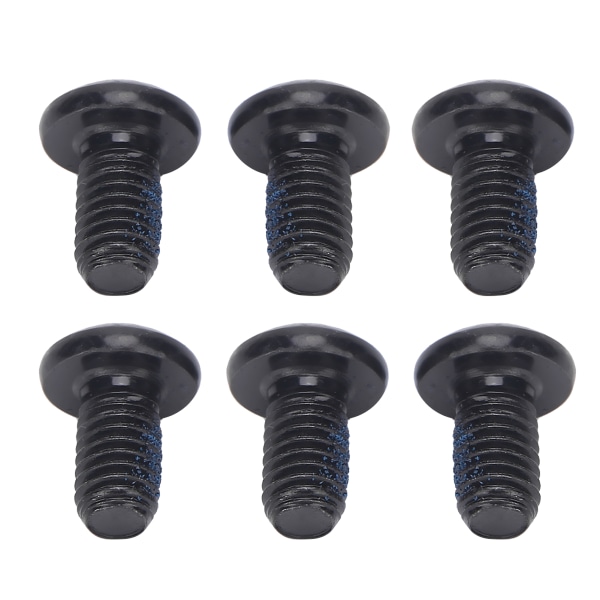 M5x10mm Mountain Bike Bremseskive Titanium Stål Skrue Cykel Universal T25 Head Bolts Sort