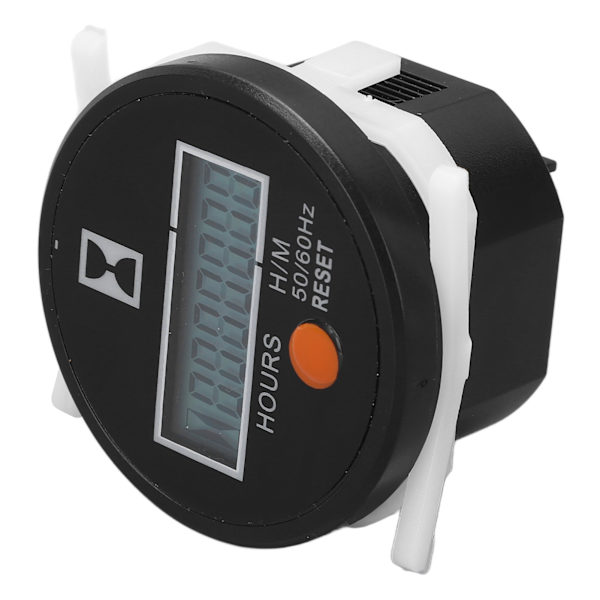 Digital timmätare Hög precision Mekanisk timmätare Brett intervall Timmätare med återställningsknapp 24‑240V