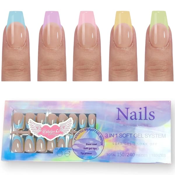 Tekokynnet 126 French Tip Mix Color