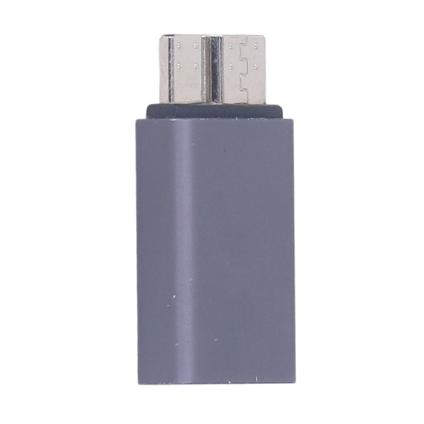 Micro B til USB A Hunn Adapter Aluminiumslegering 10GBPS Plug and Play Micro B til A Hunn Converter for Galaxy S5 telefon