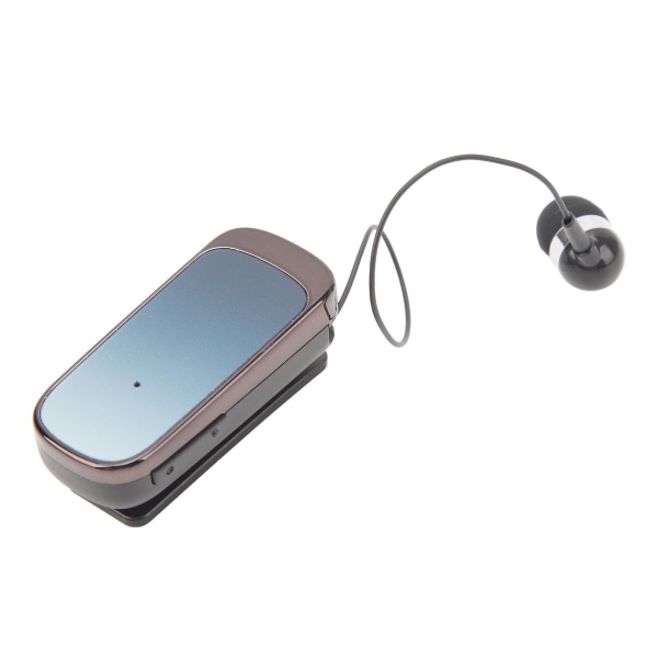 Udtrækkelige trådløse hovedtelefoner Bluetooth5.2-øretelefoner Clip On-ørestykke Komfortabelt headset til udendørs sportskørsel Gradient Blue