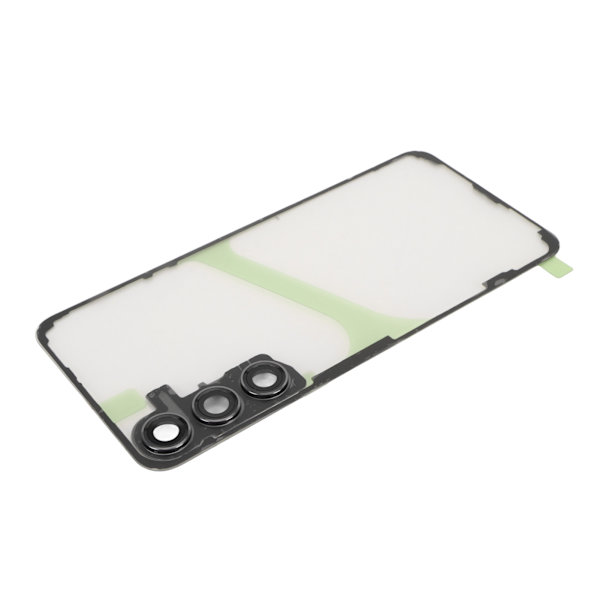 Mobiltelefon genomskinligt cover med kameralins och mobiltelefonhållare för Galaxy S23+Plus