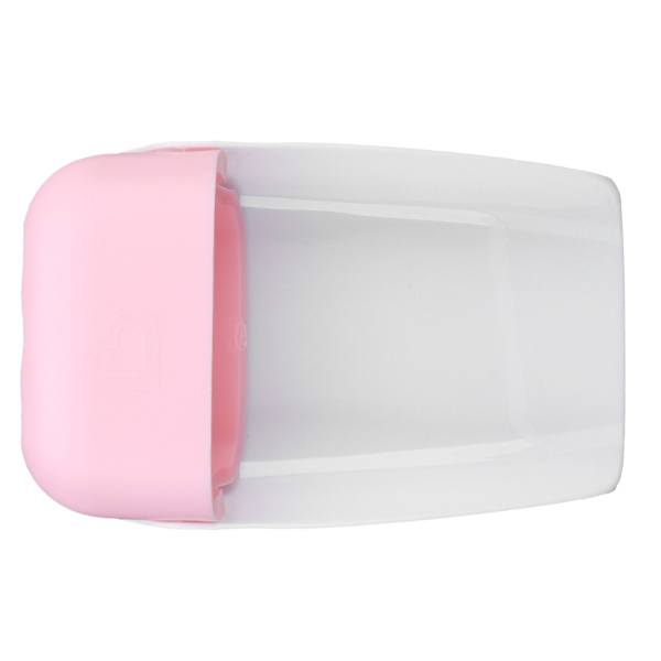 Bärbar kranförlängare för handtvätt för småbarn och barn (rosa)