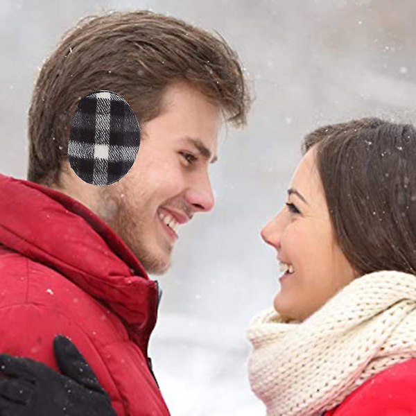 1 par varme øreklokker for vinterkapsel for menn og kvinner Varme øreklokker med enkelt øre Utmerket